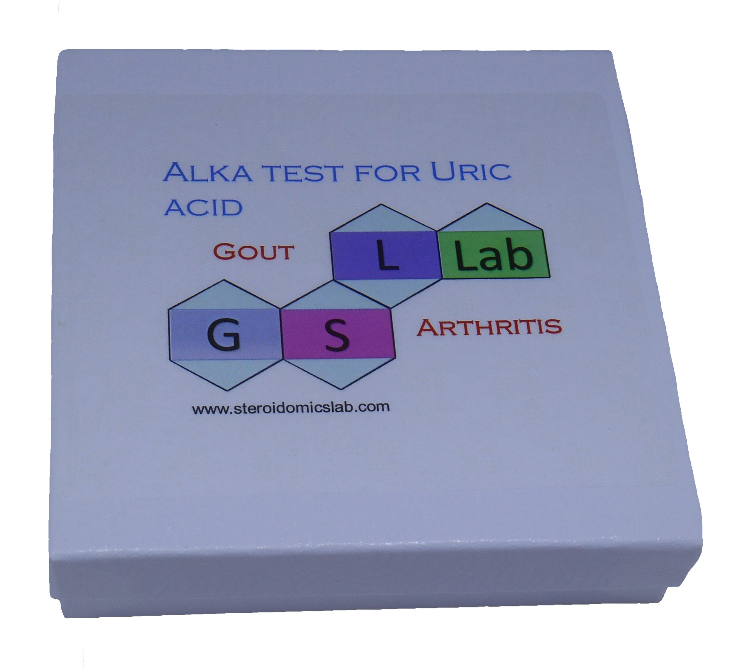 GSL ALKA Uric acid Home Test Kit for Gout and Arthritis - Steroid Lab