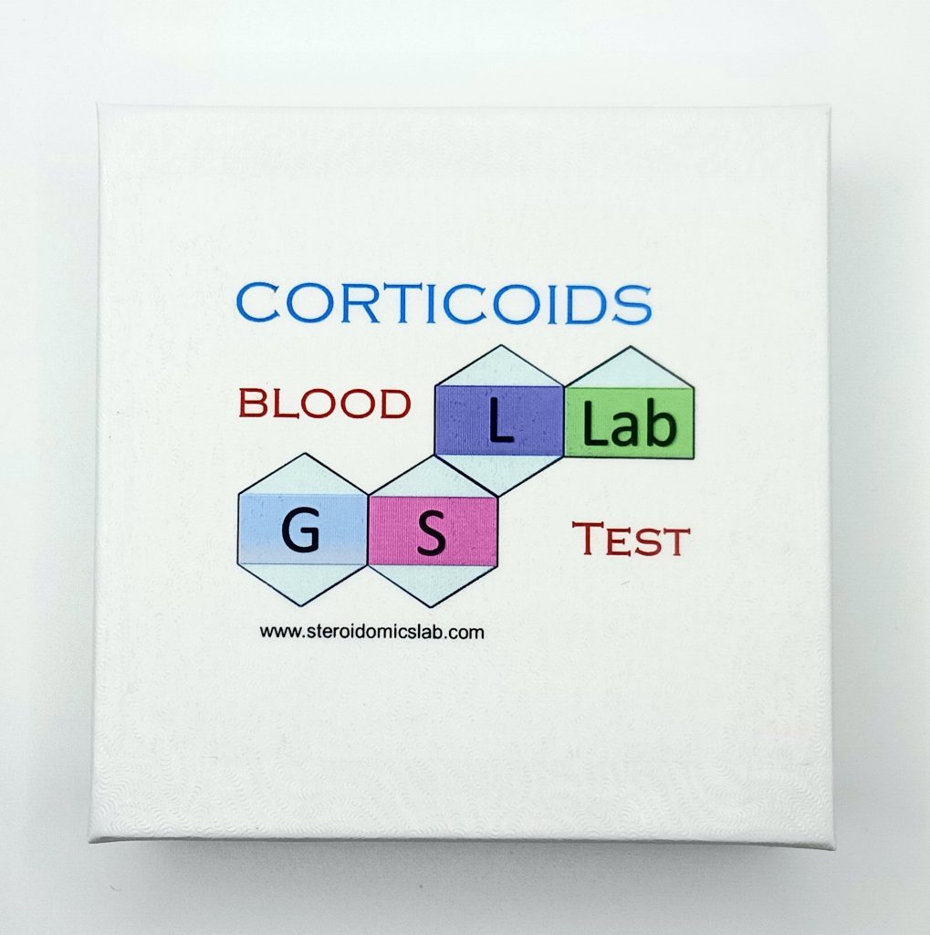 GSL Blood Cortisol Home Test Kit Steroid Lab