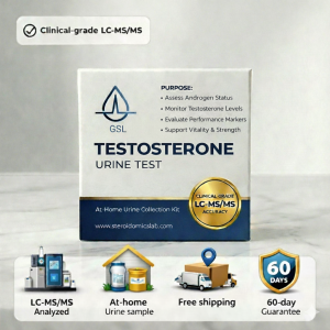 GSL Testosterone Urine Home Test Kit, LC-MS Assay