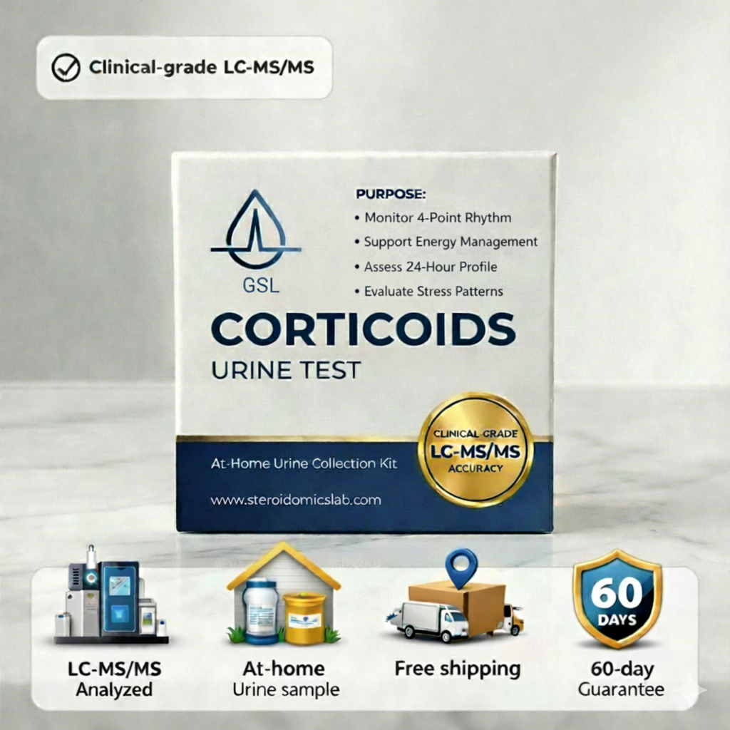 GSL 4-in-1 Cortisol Urine Home Test Kit