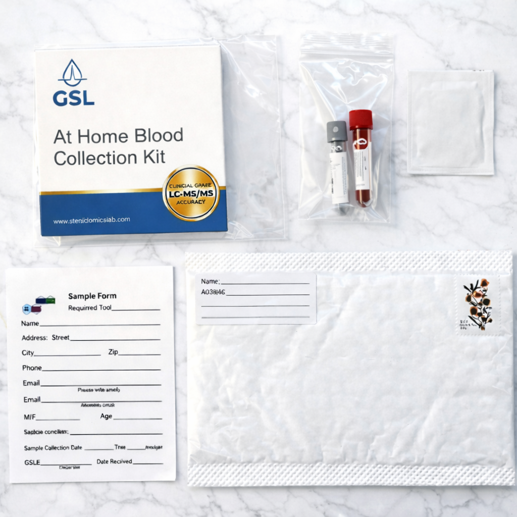 GSL Blood Cortisol Home Test Kit - Image 2